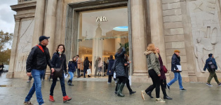 Zara suma un 10% más de clientes en España