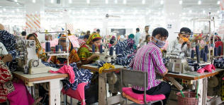 Bangladesh eleva un 15% sus exportaciones textiles en el primer trimestre