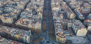 Rambla Catalunya vs. Paseo de Gracia: cara y cruz del tráfico en Barcelona