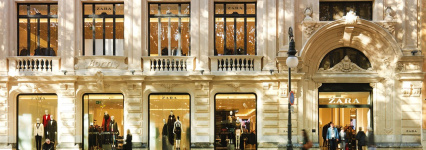Zara lidera la subida de las marcas españolas más valiosas en 2023
