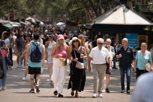 El gasto de los turistas internacionales crece más de un 25% en enero 