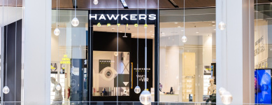 Hawkers salta al retail en Barcelona con su primera óptica en el centro comercial Diagonal Mar
