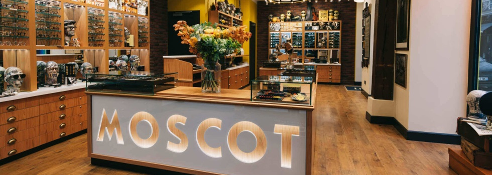 La estadounidense Moscot aterriza en España con su primera tienda en Barcelona