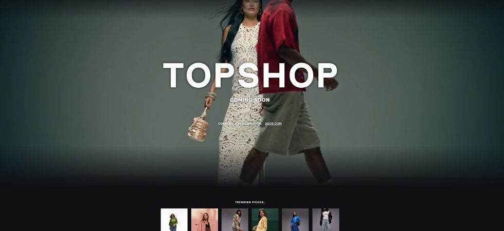 Topshop inicia su relanzamiento: página web independiente y salto al retail