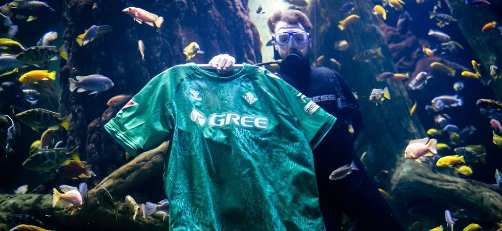 Pyratex y Real Betis se unen para crear una nueva equipación gracias a las algas