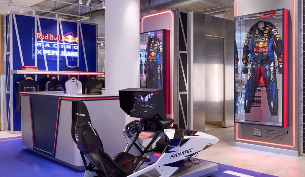 Pepe Jeans y Oracle Red Bull Racing se unen y abren un &lsquo;pop up&rsquo; en Londres