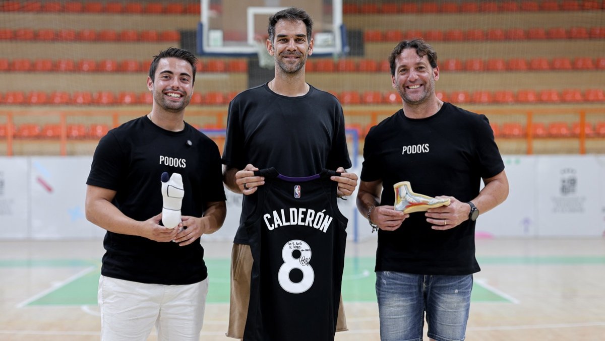 Los calcetines de Podoks saltan a la NBA con una ronda y la inversi&oacute;n del exjugador Calder&oacute;n