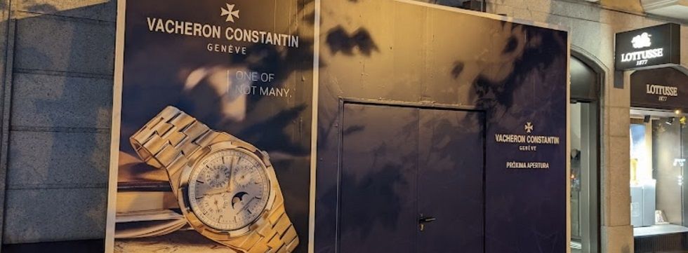 Richemont se refuerza en Espa&ntilde;a y abre en Serrano la primera tienda de Vacheron Constantin