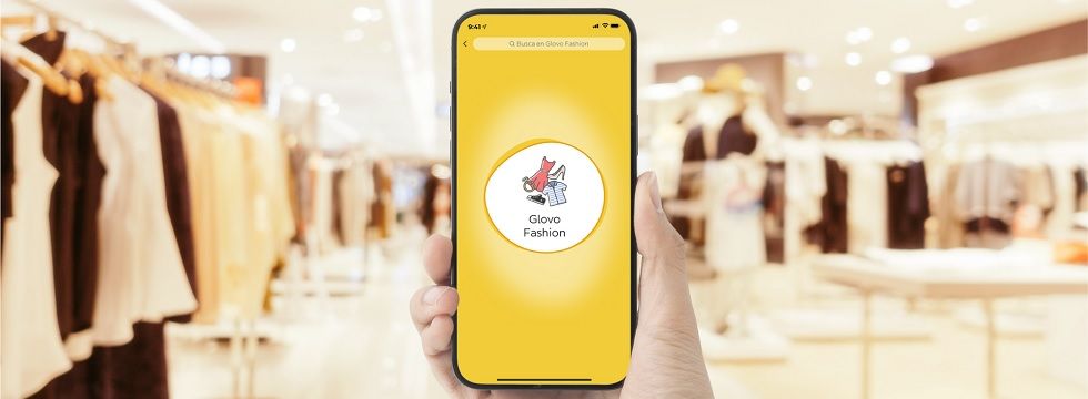 Glovo se suma a la guerra online de la moda con entregas en media hora