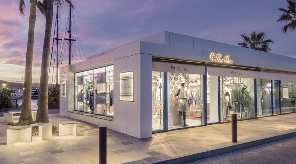 Loro Piana desembarca en Marina Ibiza, el n&uacute;cleo de compras de lujo de la isla