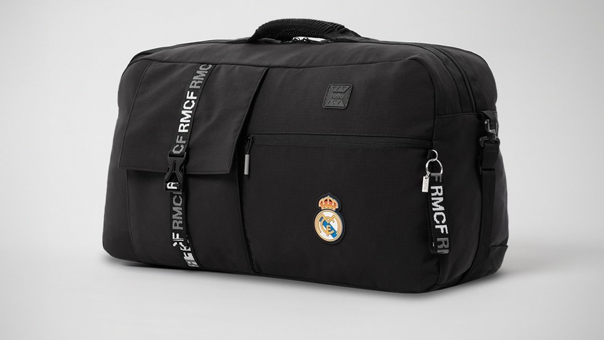 Totto viaja del blanco al negro para acompa&ntilde;ar al Real Madrid