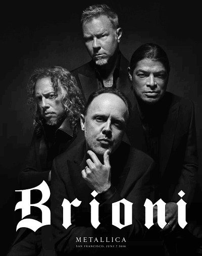 Brioni se pasa al &lsquo;heavy&rsquo; y se al&iacute;a con Metallica