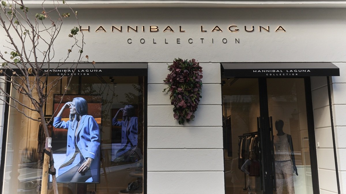 Hannibal Laguna estrena dos primeras tiendas a pie de calle y proyecta una pr&oacute;xima en Madrid