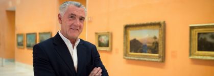 Outsider: Evelio Acevedo, director gerente de la Fundaci&oacute;n Colecci&oacute;n Thyssen-Bornemisza