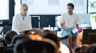 A. Benlloch y B. Casanovas, el d&uacute;o que proyecta tras Nude Project