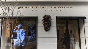 Hannibal Laguna estrena dos primeras tiendas a pie de calle y proyecta una pr&oacute;xima en Madrid