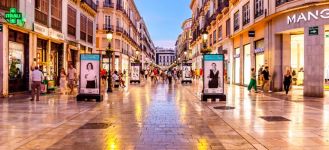 M&aacute;laga activa su eje comercial: Marqu&eacute;s de Larios recibe a Intimissimi y Dan John