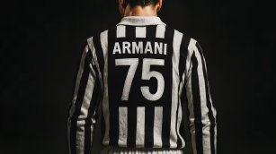 Giorgio Armani firma el vestuario los jugadores de la Juventus fuera del campo