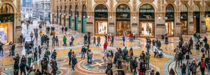 Las ventas de moda en Italia registran un receso del 2,8% en junio 