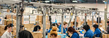 Los precios de la industria textil moderan su subida en enero con un alza del 8,5%