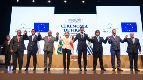 Uni&oacute;n Europea y Mercosur firman un acuerdo comercial hist&oacute;rico