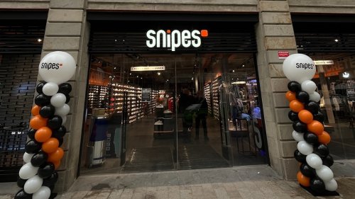 Snipes reubica su mayor &lsquo;flagship&rsquo; en el mercado espa&ntilde;ol en Barcelona