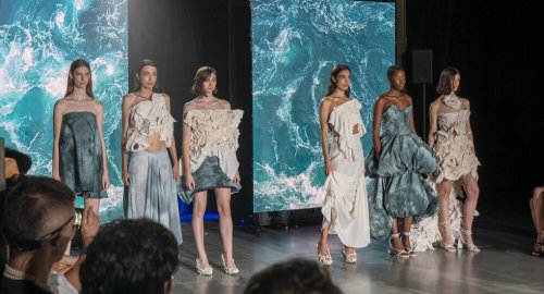 Nuevas propuestas de moda desfilan en Madrid