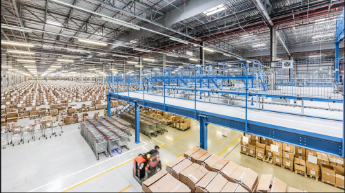 Inditex culminará la construcción de su centro logístico de Zaragoza en verano de 2026